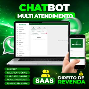Script Chatbot Multi Atendimento Whats V2023 revenda